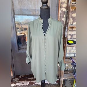 Olive green Tunic from Express.